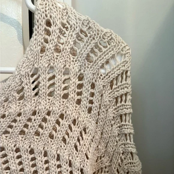 American Eagle Boho Crochet Sweater - Picture 2 of 4